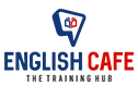 The Branding Company- image showcasing the english cafe logo as part of our client